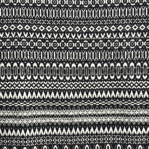 Northern Reflections super soft crew neck sweater black and white pattern size M - Picture 4 of 16